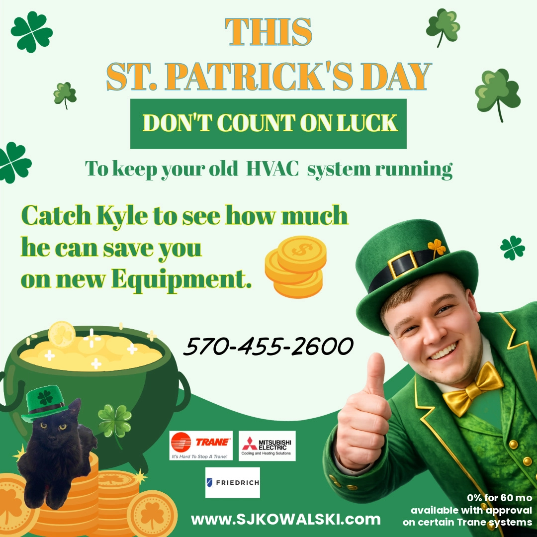 SJ Kowalski St. Patrick's Day Special Offer
